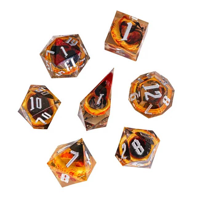 Engraved Ring Dice of Power