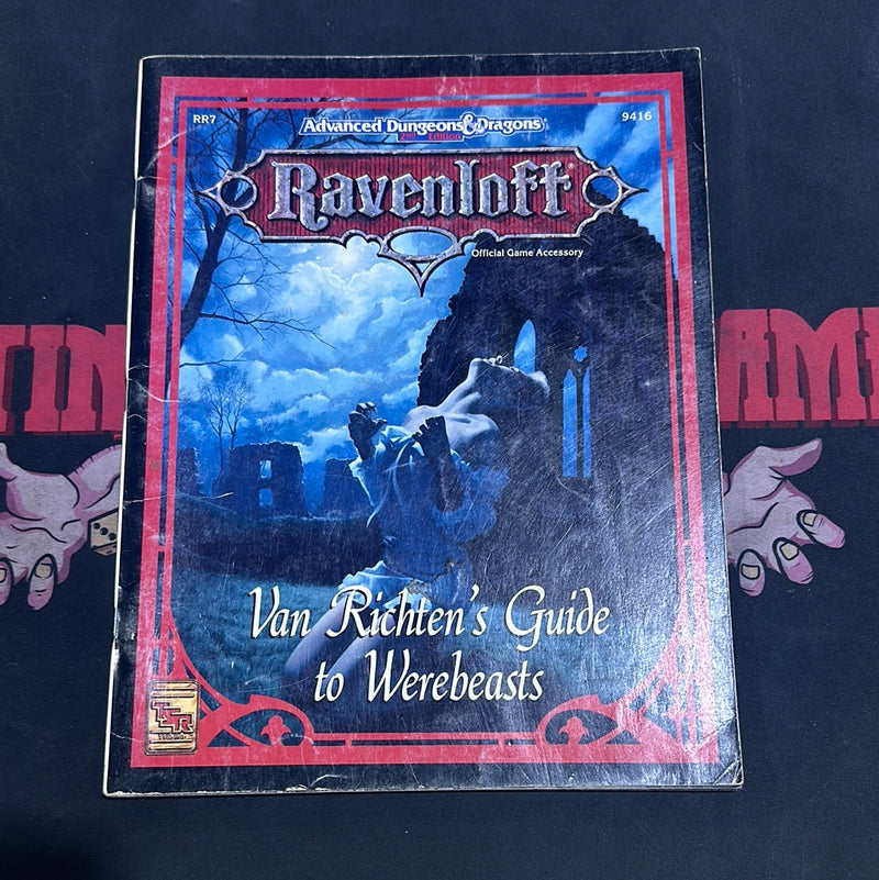 Advanced Dungeons & Dragons 2E: Ravenloft - Van Richten’s Guide to Werebeasts