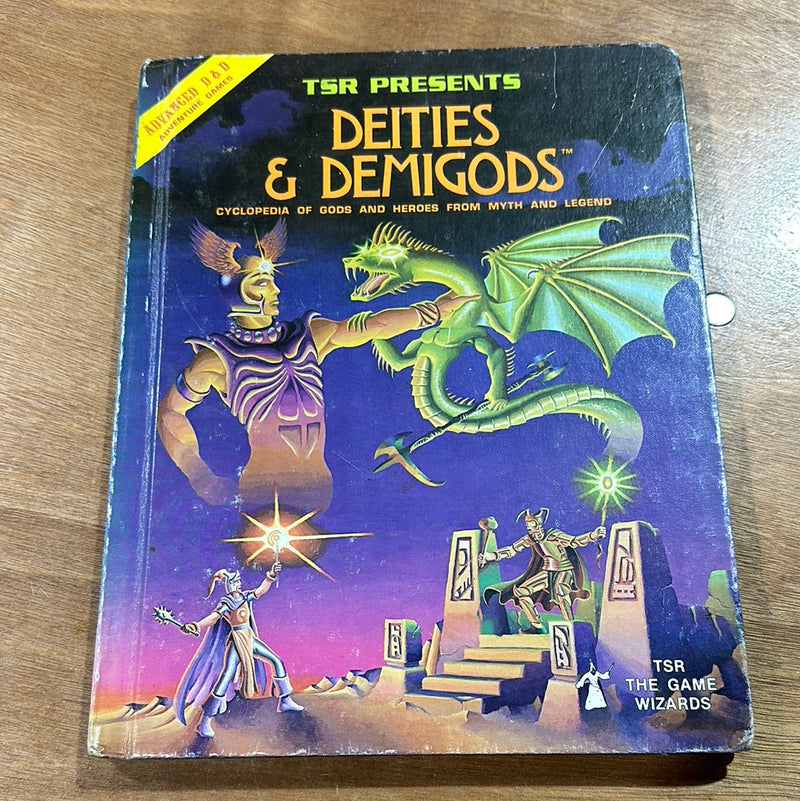 Advanced Dungeons & Dragons 1E: Deities & Demigods (Second Printing) (Contains Cthulhu & Melnibonean)