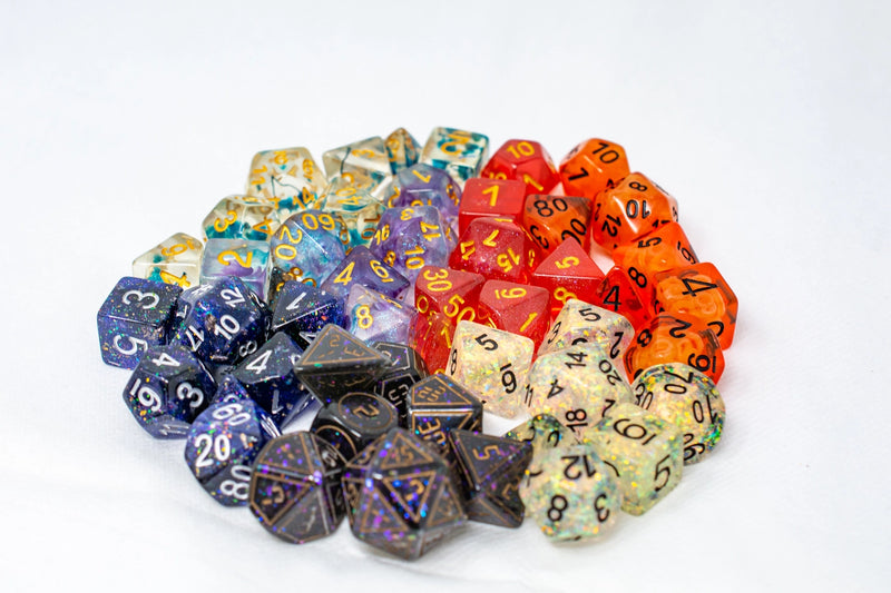 Dice Goblin Bag of Holding with 49 Dice!