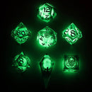 Sharp Edge Liquid Core Resin - Glow in the Dark - Green