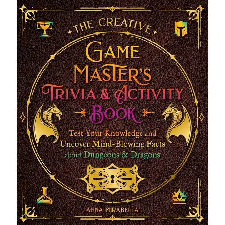 Creative Game Master's Trivia & Activity Book By Anna Mirabella