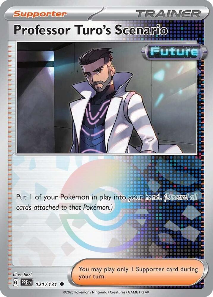 Professor Turo's Scenario (121/131) (Poke Ball Pattern) [Scarlet & Vio