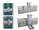 Castle Keep Dice Tower, 2 Castle Wall DM Screens & Turn Tracker