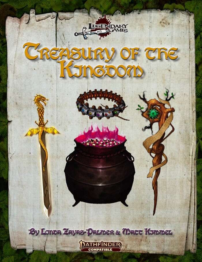 Legendary Games: Treasury of the Kingdom (Pathfinder 2E Compatible)