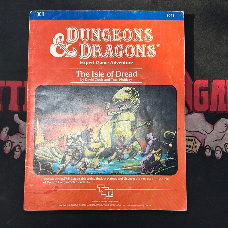 Dungeons & Dragons 1E: The Isle of Dread X1 (D)