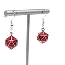 Vampire Blood - Ioun Stone D20 Dice Earrings