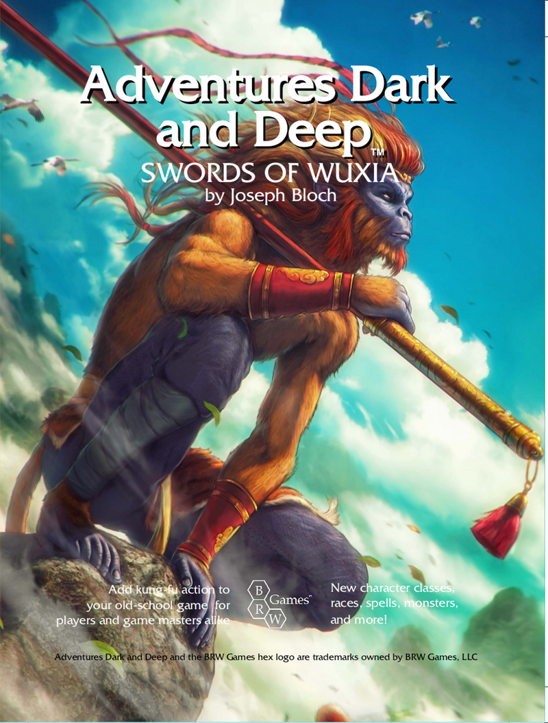 Adventures Dark and Deep: Swords of Wuxia