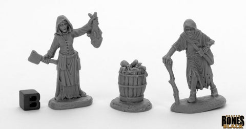 RPR 44033 - Townsfolk: Fishwife & Crone (2)