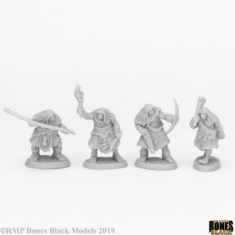 RPR 44086 Black Bear Tribe Cavemen (4)