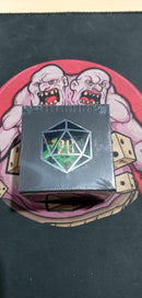 Huge 55mm Glowing Skull D20 - Green