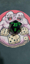 Huge 55mm D20 - Black/Green