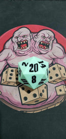 Huge Silicone 55mm D20 - Mint Green