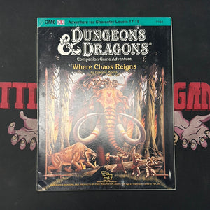 Dungeons & Dragons 1E - Where Chaos Reigns CM6 (A)
