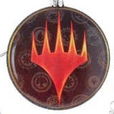 100mm Magic the Gathering Disc Christmas Tree Ornament