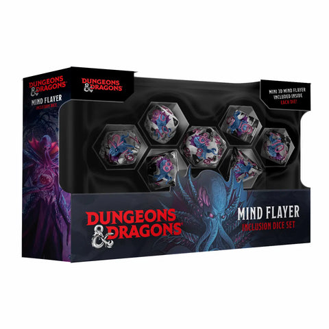 Dungeons & Dragons Mind Flayer Resin Dice Set