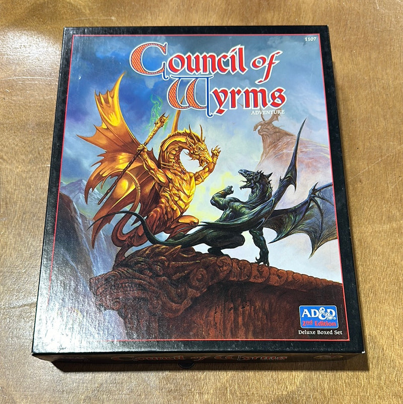 Advanced Dungeons & Dragons 2E: Council of Wyrms Adventure