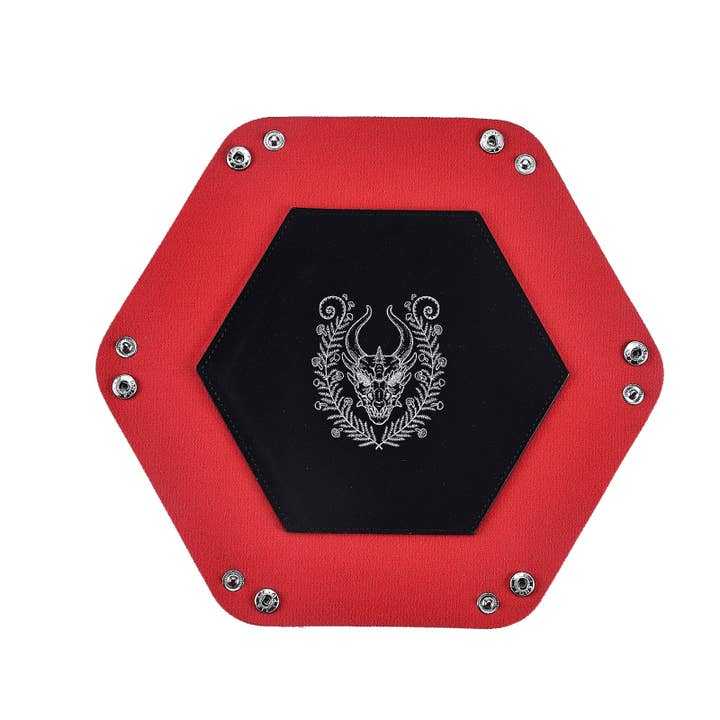 Table Armor Dice Tray - Dragon Skull