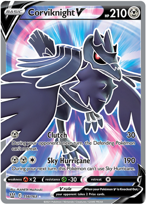 Corviknight V (156/163) [Sword & Shield: Battle Styles]