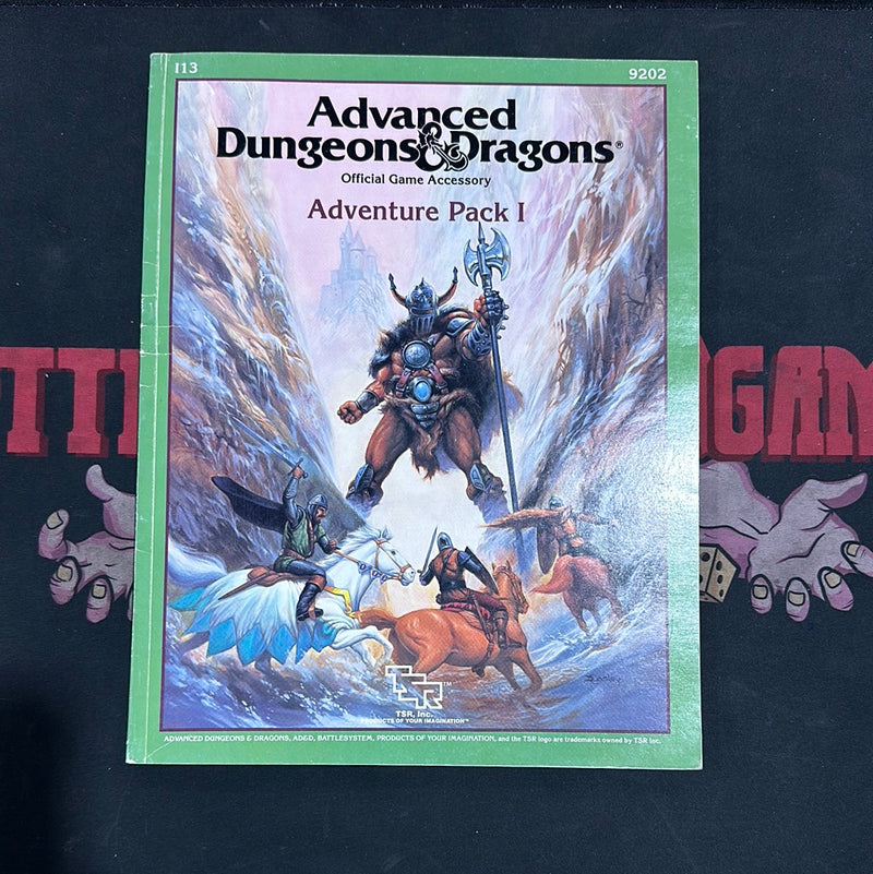 Advanced Dungeon & Dragons 1E: Adventure Pack 1 I13 (B)