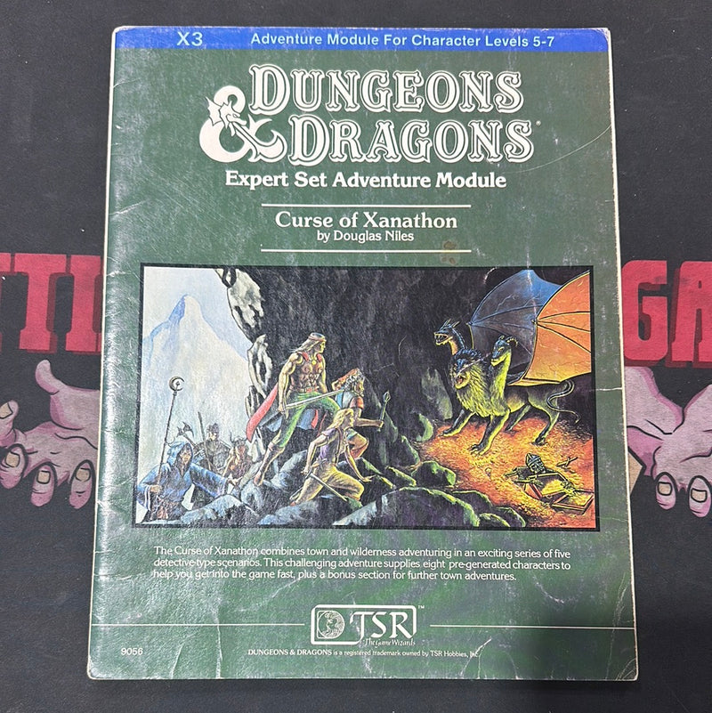 Dungeons & Dragons 1E - Curse of Xanathon X3