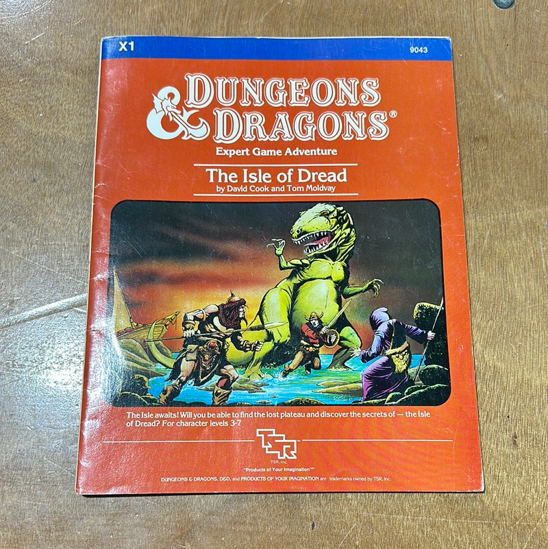 Dungeons & Dragons 1E: Set 2: Expert Rules (Blue Box) (No dice) B