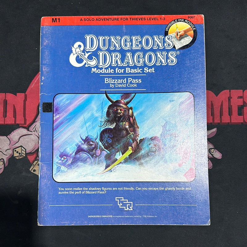 Dungeons & Dragons 1E: Blizzard Pass M1 (B)