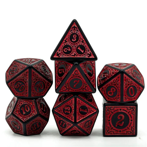 Window Lattice Dice (16mm-standard) - Red