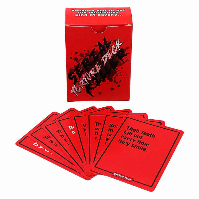 Serial Killer Card Game: Torture Deck