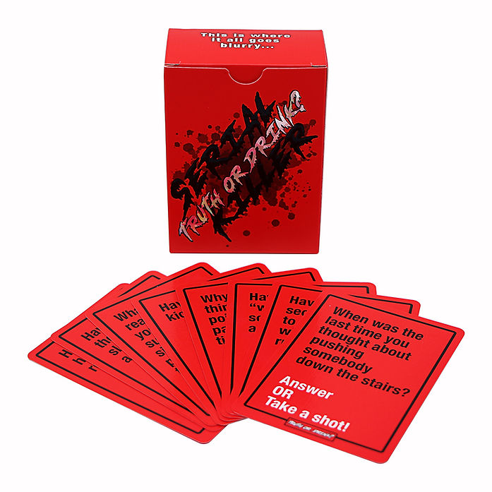 Serial Killer Card Game: Truth or Drink?