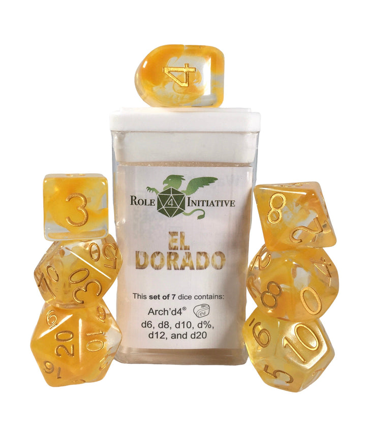 Diffusion Citrus - Set of 7 Dice