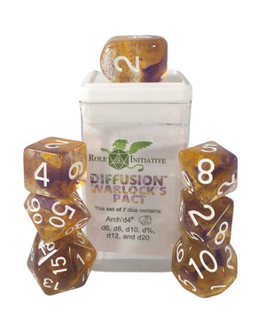 Diffusion Warlock's Pact - Set of 7 w/ all numbers