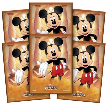 Disney Lorcana: The First Chapter Card Sleeves - Mickey Mouse