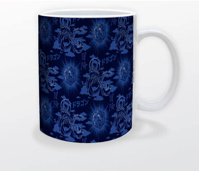 D&D Mug: Dice Sky