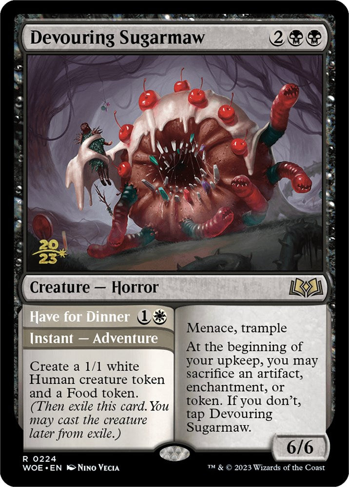 Devouring Sugarmaw // Have for Dinner(Promo Pack) [Wilds of Eldraine P