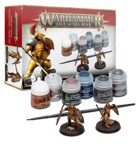Stormcast Eternals - Vindicators + Paints Set