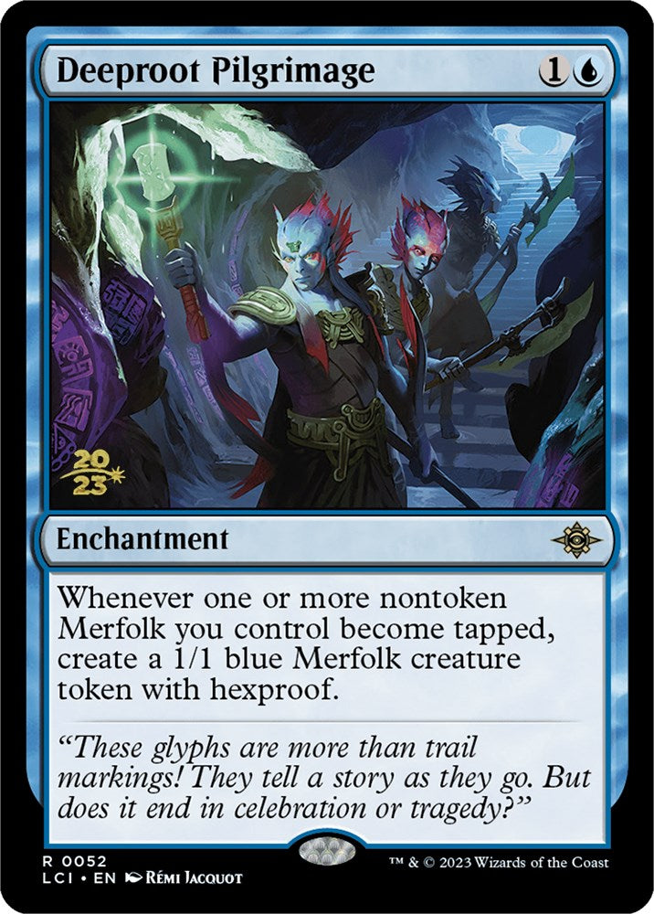 spongebob mtg secret lair bonus cards Deeproot Pilgrimage [The Lost Caverns of Ixalan Prerelease Cards]
