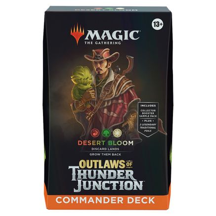 MTG: Outlaws of Thunder Junction Commander Deck - Desert Bloom