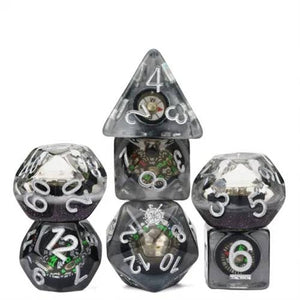 Wayfinders Liquid Core Dice Set (Working Compass)