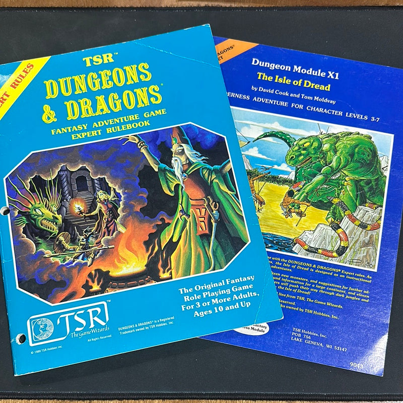 Dungeons & Dragons 1E: Expert Set (Second Printing)