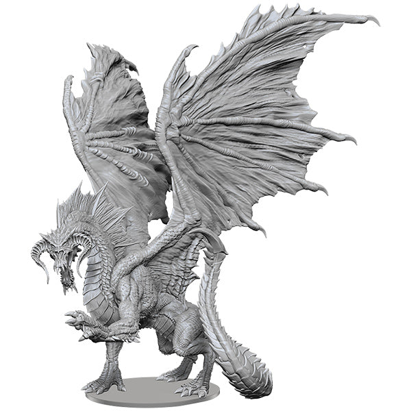 D&D Nolzur's Marvelous Minis: Adult Black Dragon (unpainted)