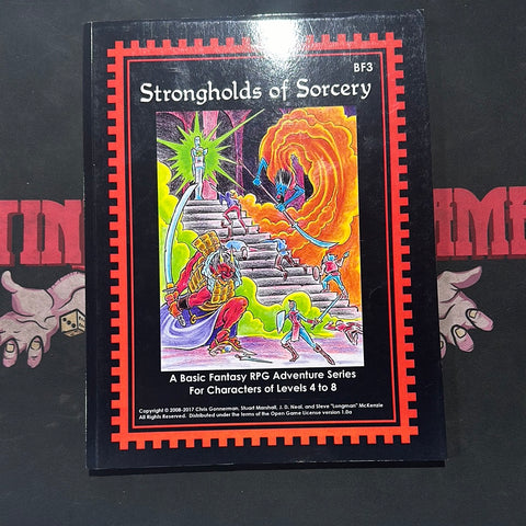 Basic Fantasy Role-Playing Game: Strongholds of Sorcery
