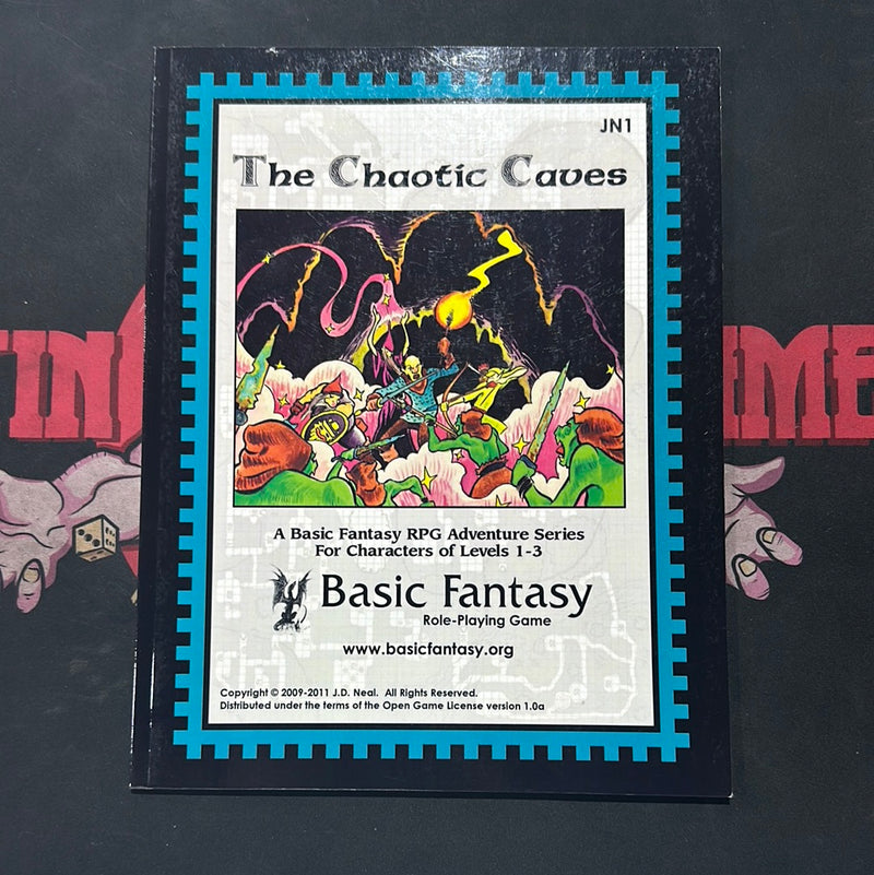 Basic Fantasy Role-Playing Game: The Chaotic Caves