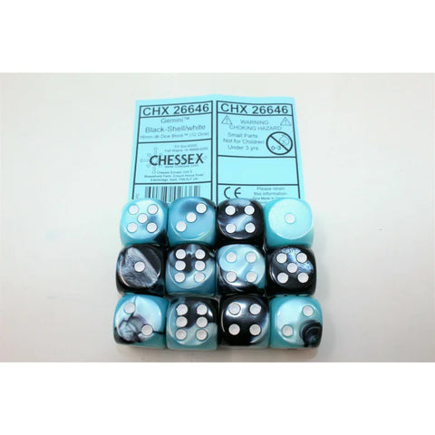 CHX 26646 Gemini Black-shell/White 16mm