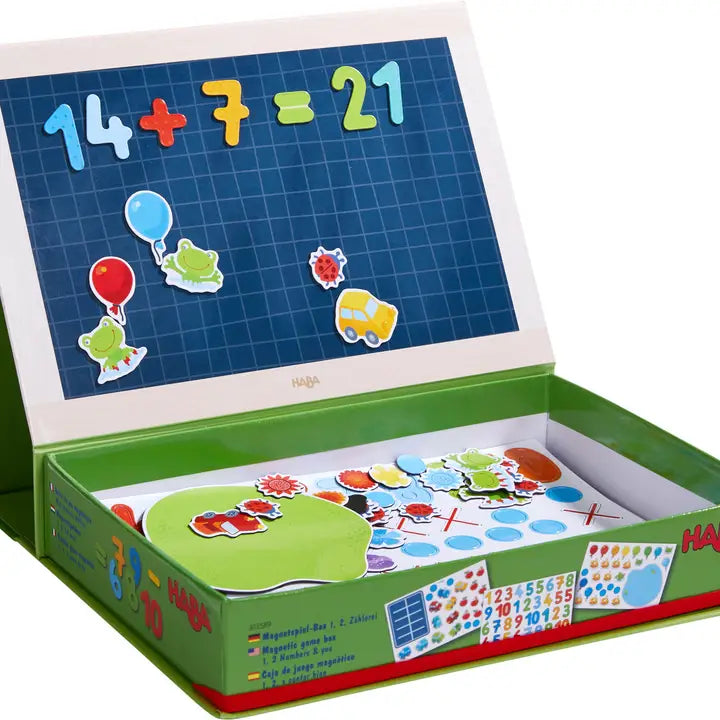 1, 2 Numbers & You Magnetic 158 Piece Game Box
