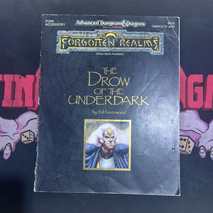 Advanced Dungeons & Dragons 2E: The Drow of the Underdark