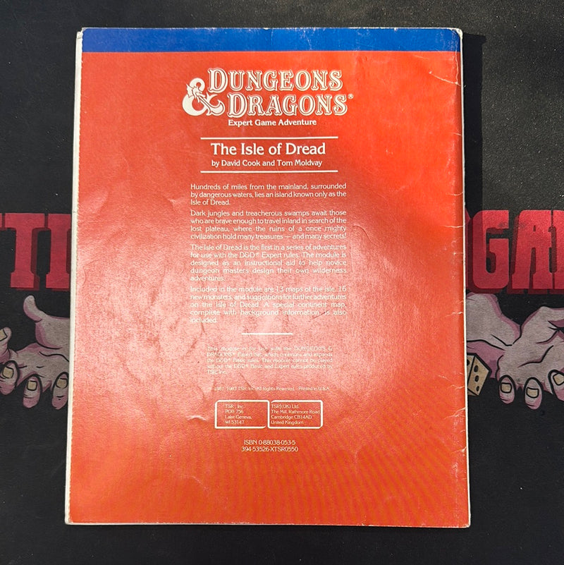 Dungeons & Dragons 1E: The Isle of Dread X1 (D)