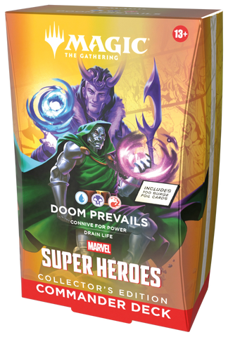 Magic: The Gathering - Marvel Super Heroes Doom Prevails Collector's Edition Commander Deck