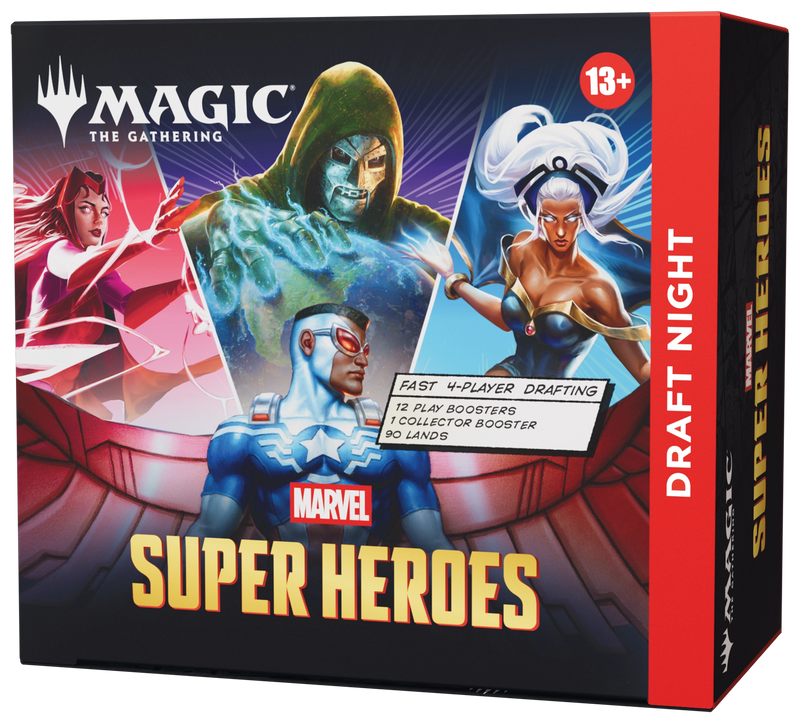 Magic: The Gathering - Marvel Super Heroes Draft Night Box (pre-order)