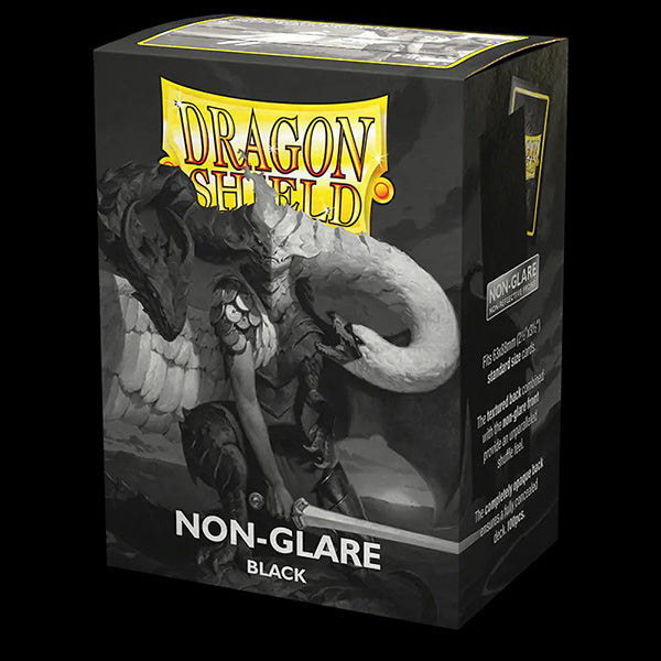 Dragon Shield Sleeves - Non-Glare Black